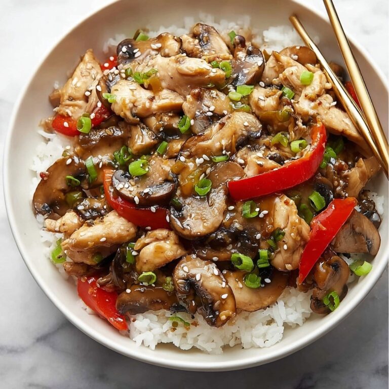 Chicken Mushroom Stir Fry Recipe