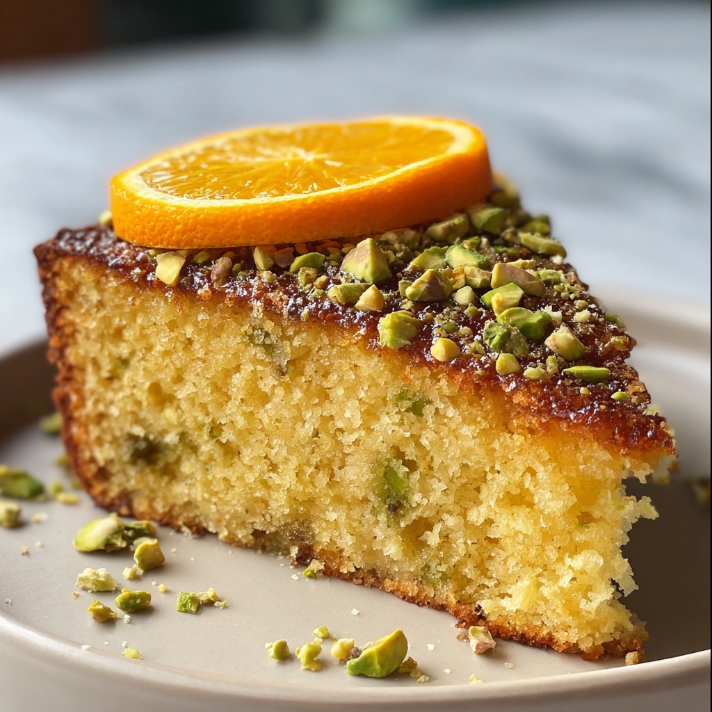 Flourless Orange, Pistachio, and Almond Cake Recipe - Recipe Image