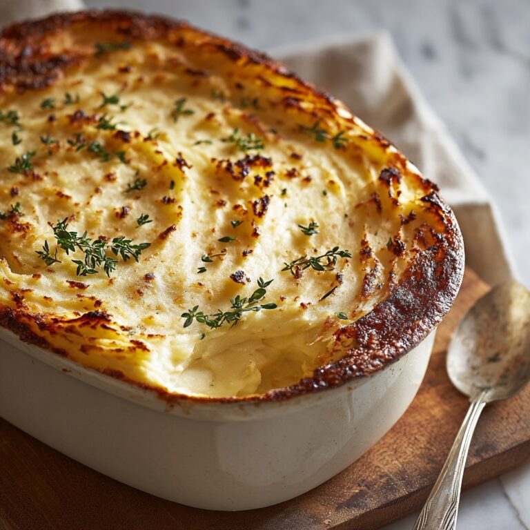 Creamiest Baked Mashed Potatoes Recipe