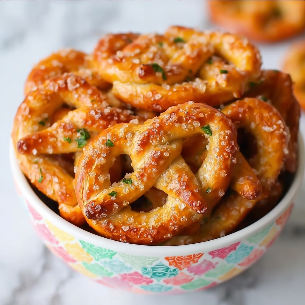 Garlic Ranch Pretzels Recipe - Recipe Image