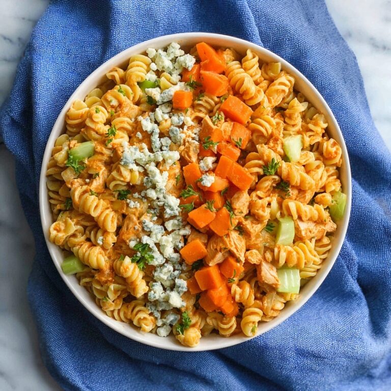 Buffalo Chicken Pasta Salad Recipe