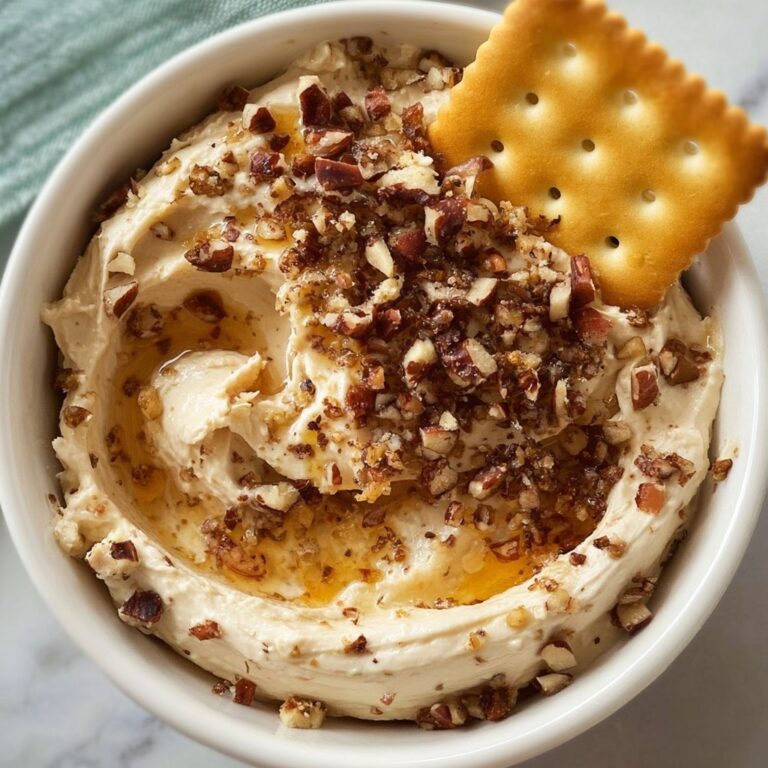Whipped Parmesan Honey Pecan Cheese Dip Recipe