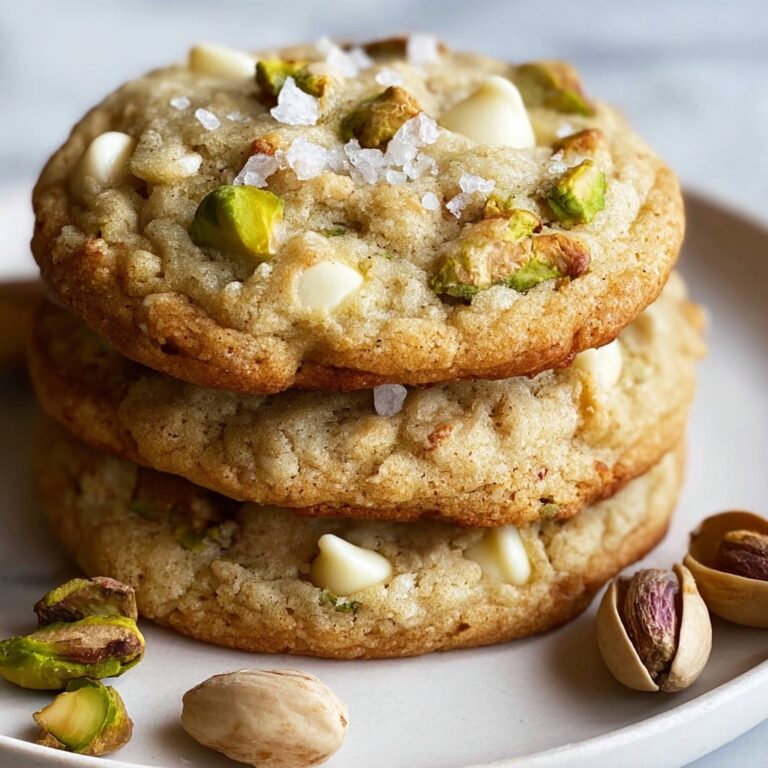Salted Honey Pistachio Cookies Recipe
