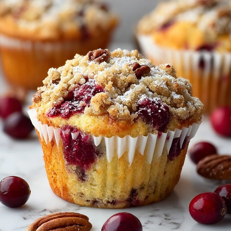 Cranberry, Orange, and Pecan Muffins Recipe