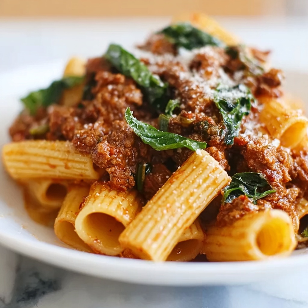 Creamy Italian Sausage Sun Dried Tomato Pasta Recipe - Recipe Image