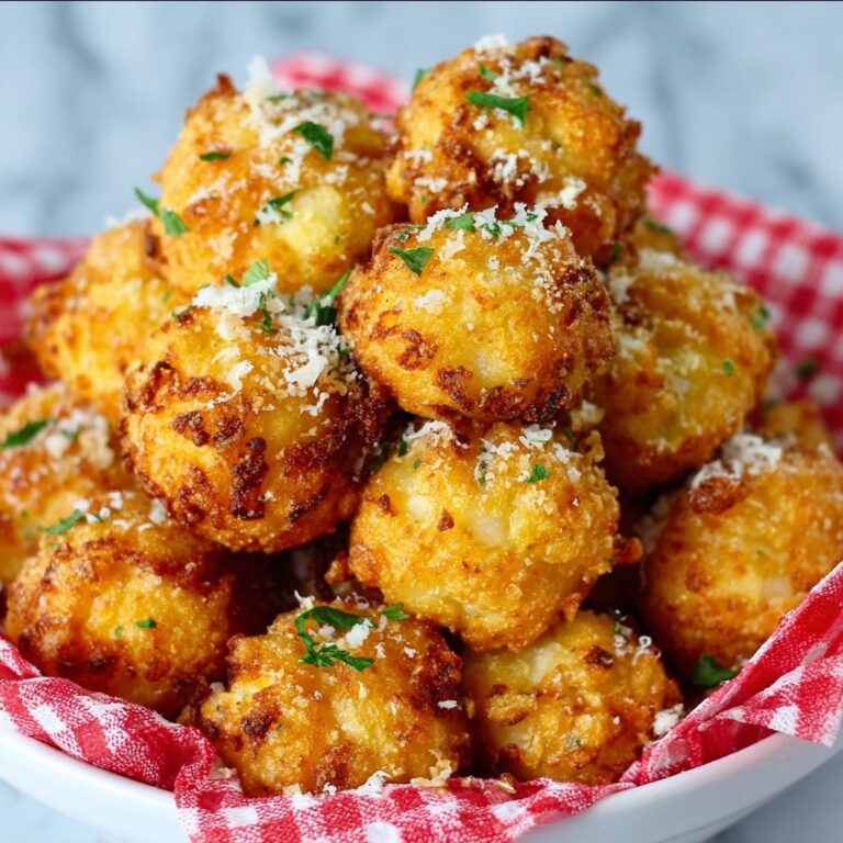 Crispy Parmesan Cauliflower Bites Recipe