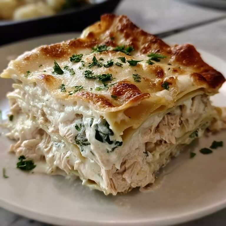 Chicken Alfredo Lasagna Recipe