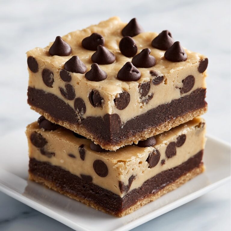 Chocolate Chip Cookie Brownies Recipe