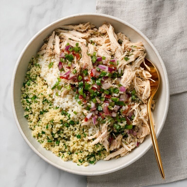Pesto Chicken Cauliflower Rice Recipe