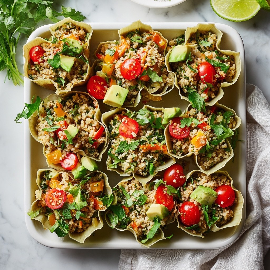 Mini Quinoa and Veggie Cups Recipe - Recipe Image