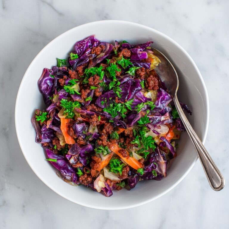 Ground Beef and Cabbage Stir-Fry Recipe