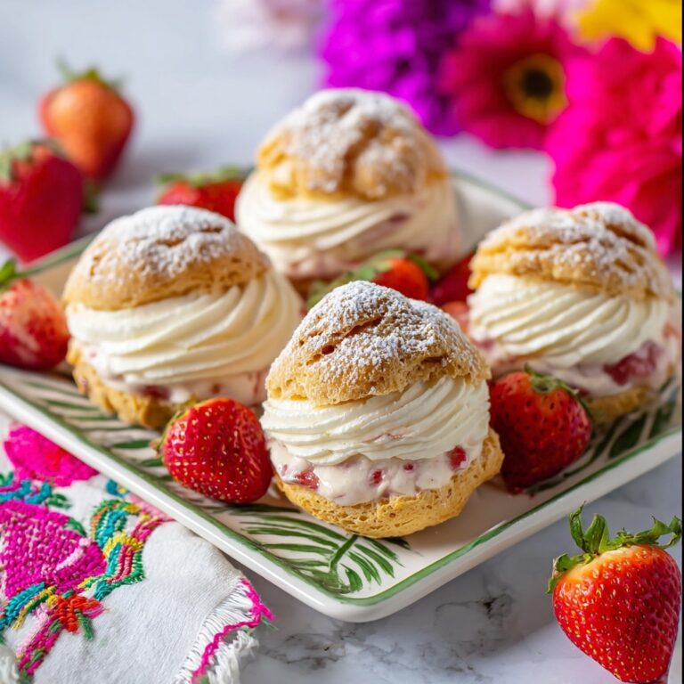 Strawberry Cream Puffs Recipe