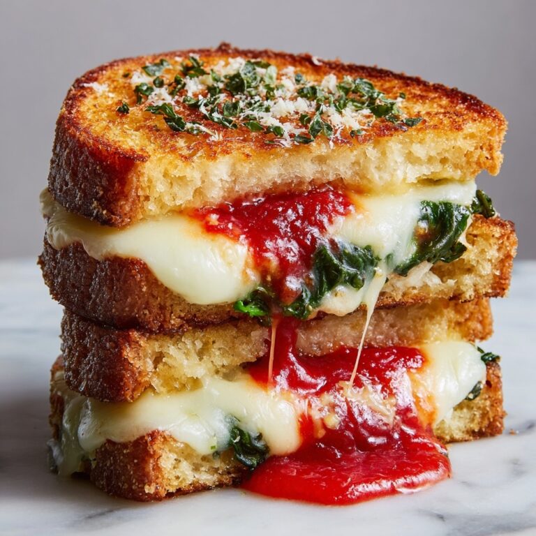 Lazy Chicken Parmesan Grilled Cheese Recipe