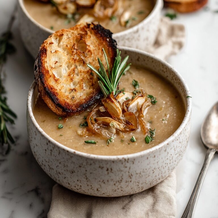 Rosemary and Roasted Garlic White Bean Soup Recipe