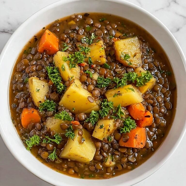 Easy Lentil Potato Soup Recipe