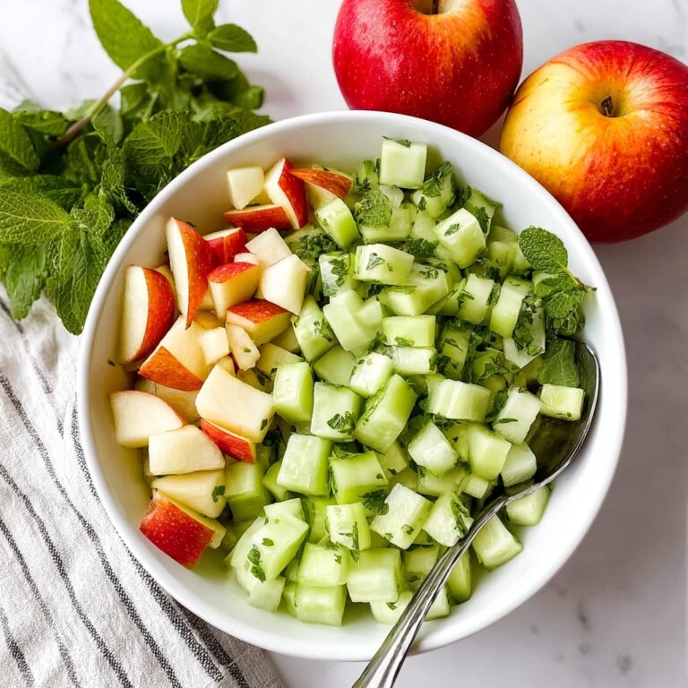 Cucumber Apple with Egg Salad Recipe