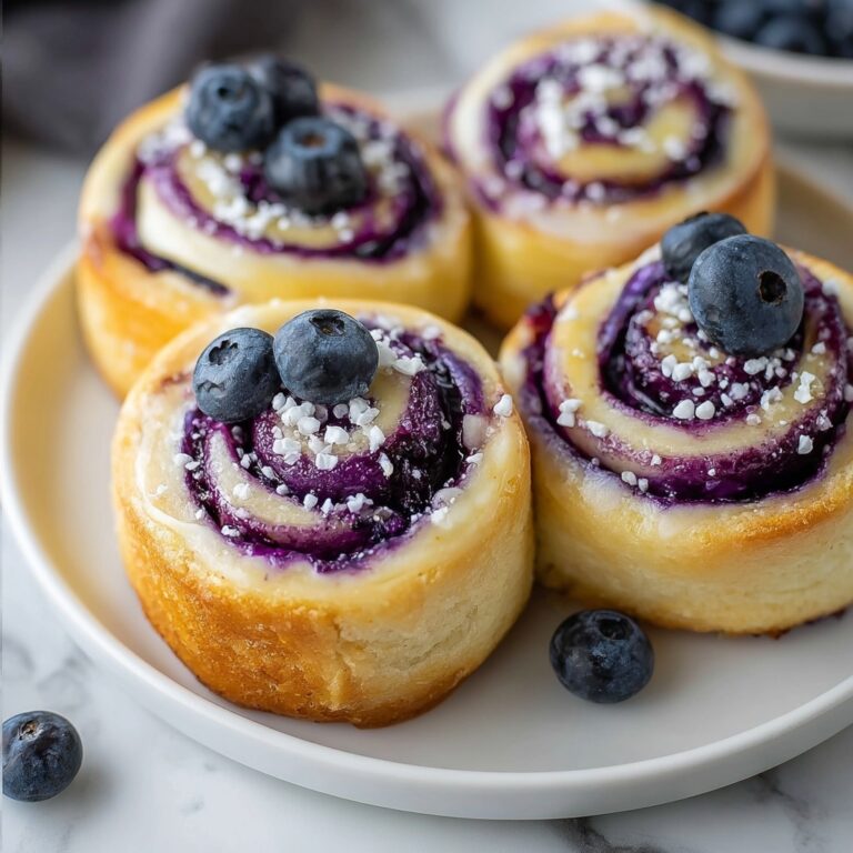 Blueberry Cheesecake Rolls Recipe