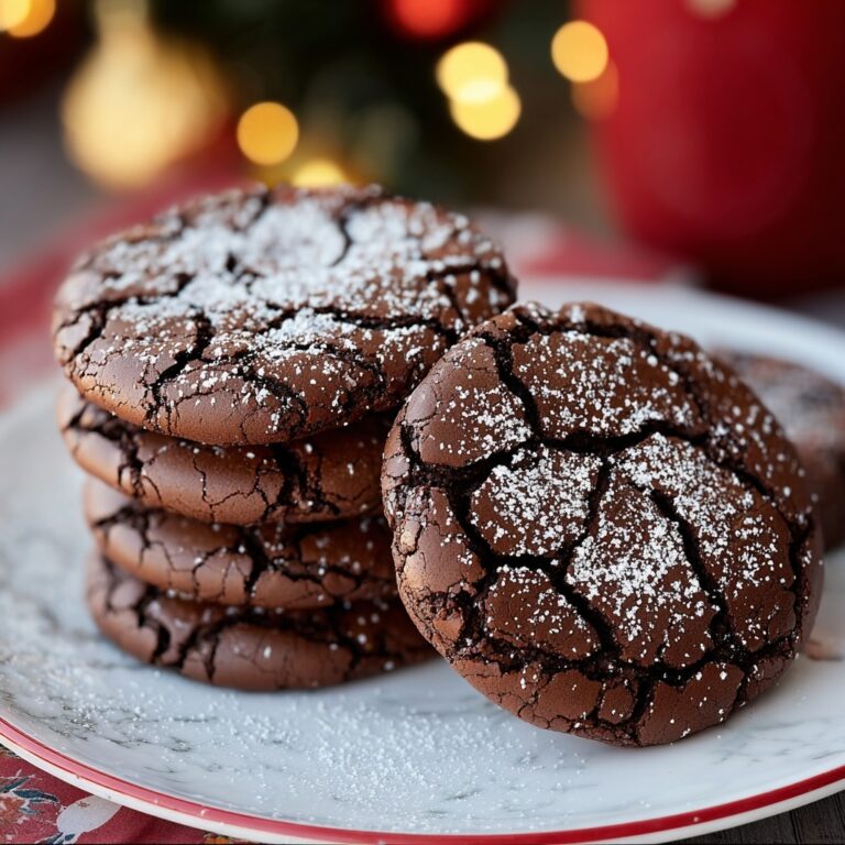 Soft Chocolate Sugar Cookies Recipe