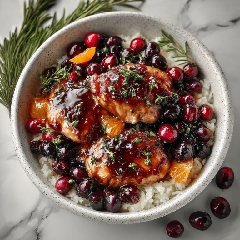 Cranberry Orange Chicken Recipe