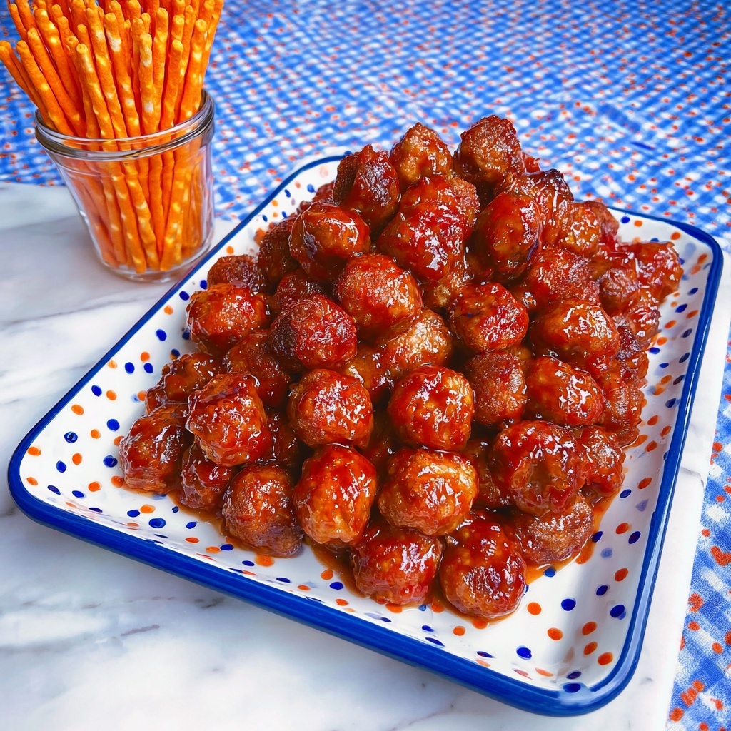 Grape Jelly Meatballs Recipe - Recipe Image