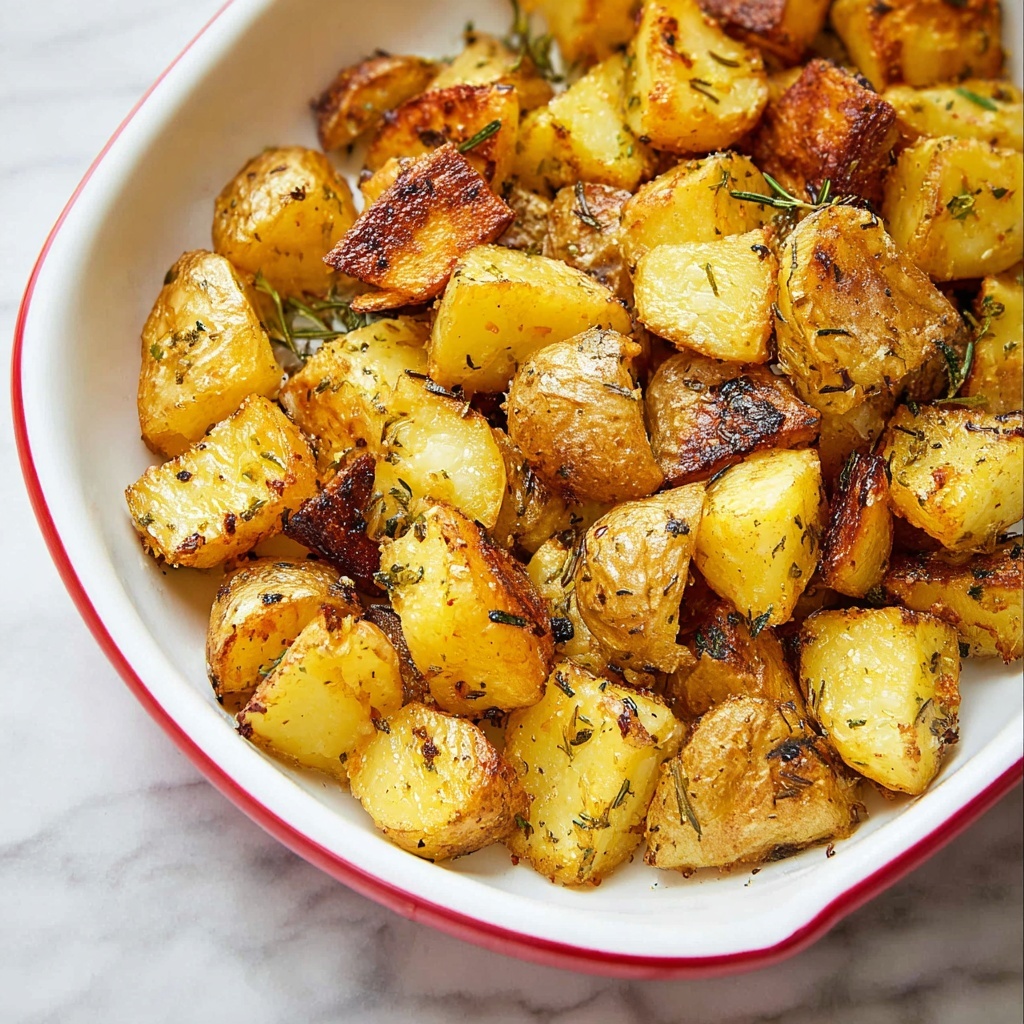 Savory Roasted Red Potatoes Recipe - Recipe Image