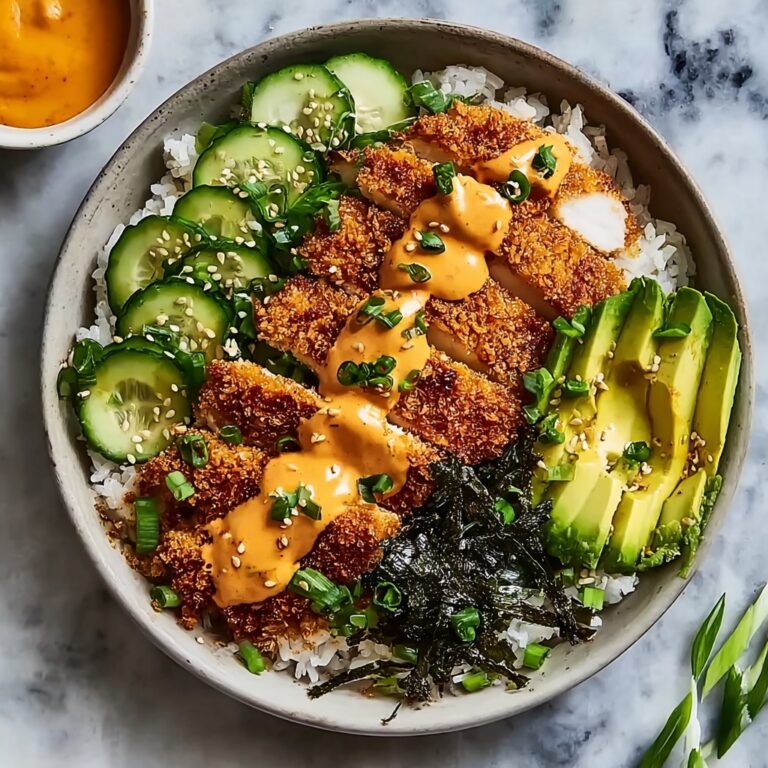 Crispy Chicken Katsu Bowls Recipe