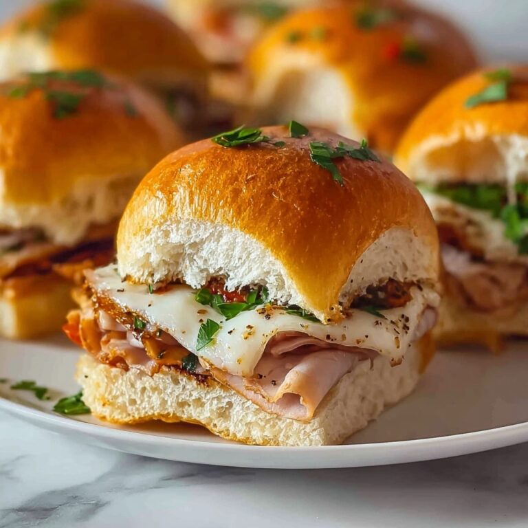 Italian Sub Sliders Recipe