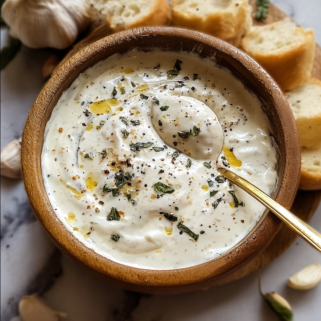 Irresistible Garlic Sauce for Pizza Recipe - Recipe Image