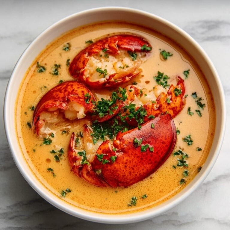 Velvety Lobster Bisque with Fresh Herbs Recipe
