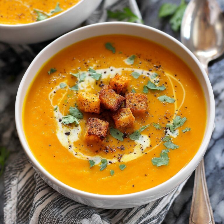 Spicy Butternut Squash and Sweet Potato Soup Recipe