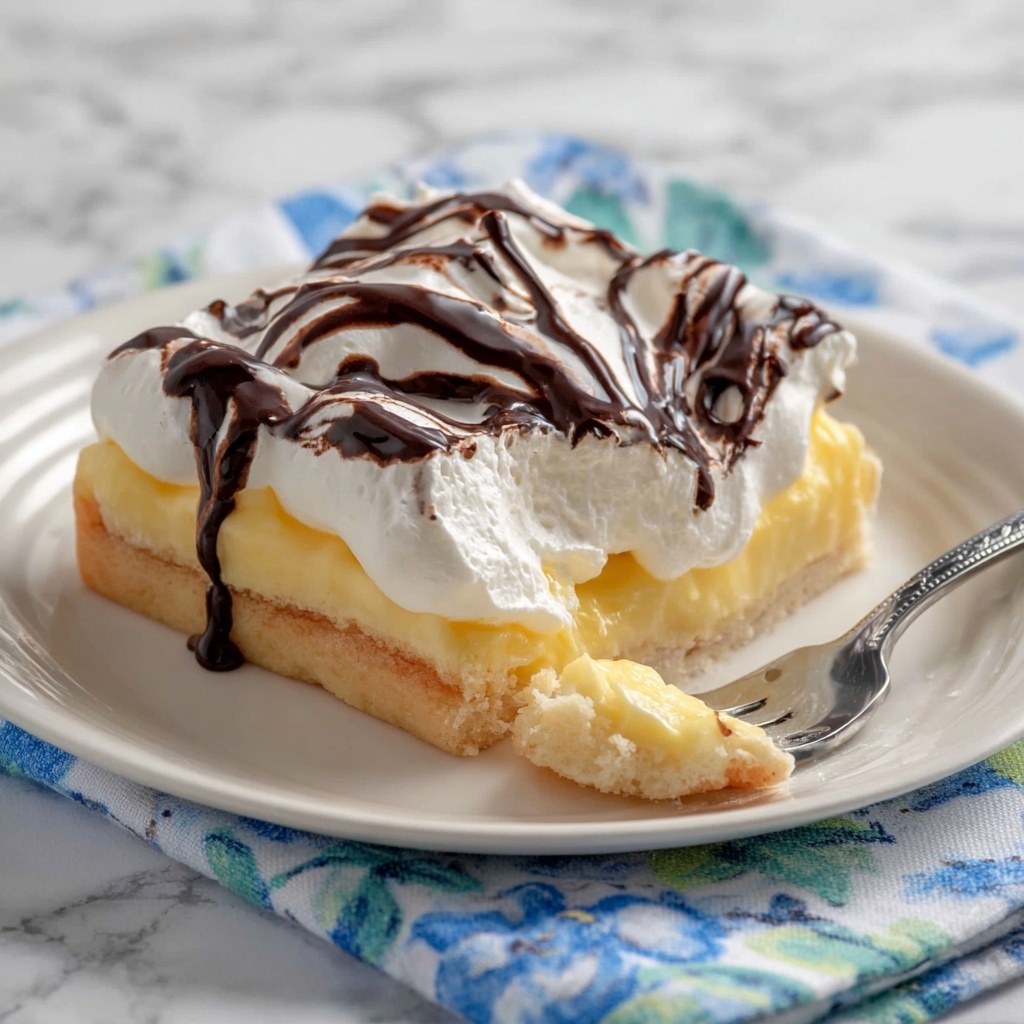 Easy Cream Puff Dessert Recipe - Recipe Image