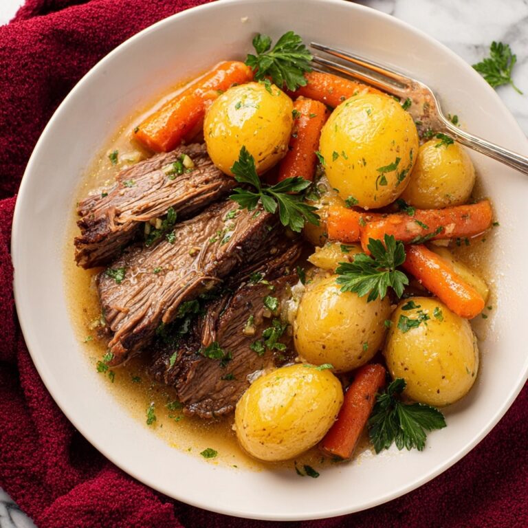 Pot Roast with Potatoes and Carrots Recipe