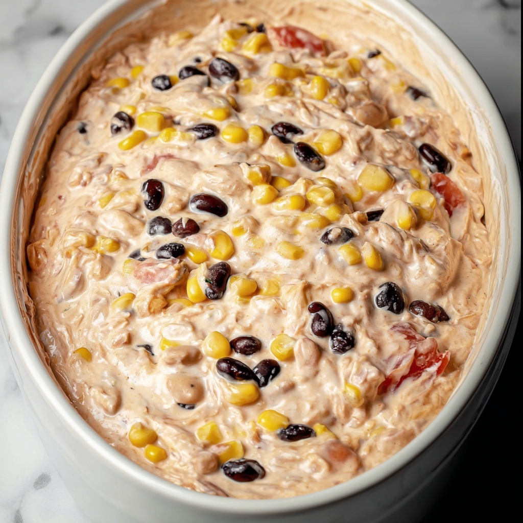 Queso Chicken Chili (Creamy & Cheesy) Recipe - Recipe Image