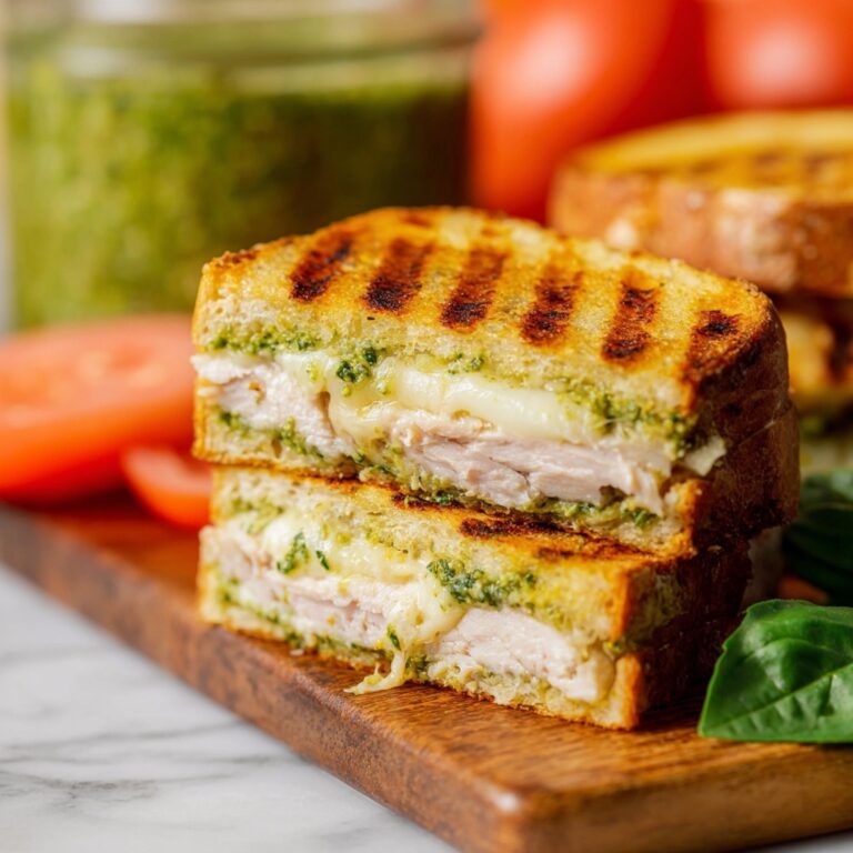Easy Turkey Basil Pesto Panini Recipe