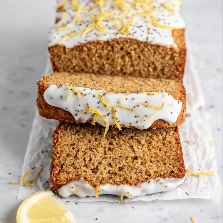 Healthy Oatmeal Lemon Poppy Seed Bread Recipe