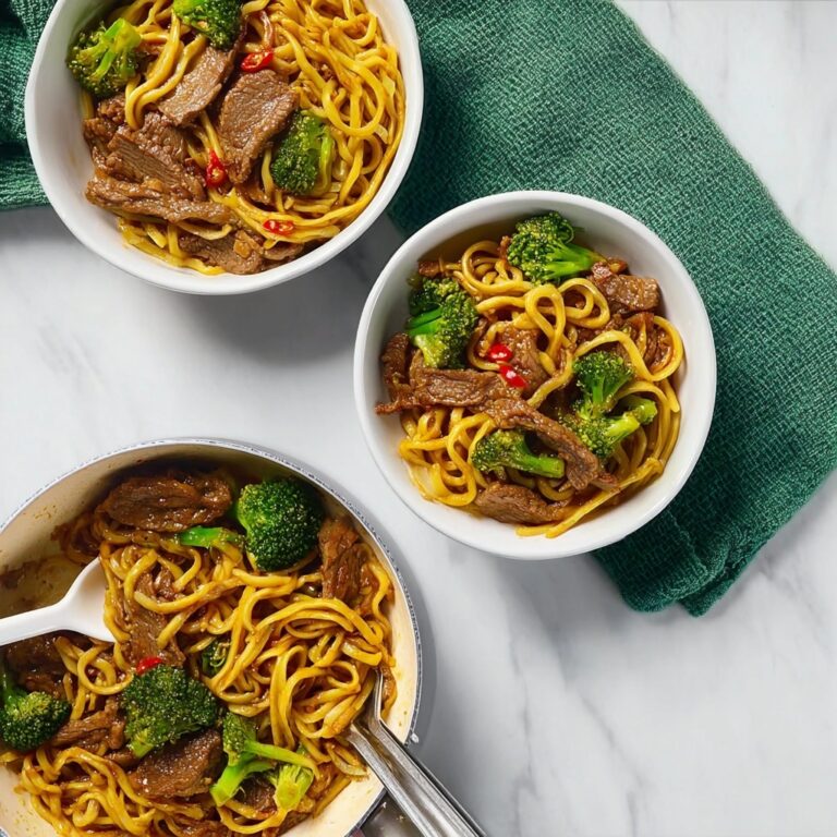 Beef & Broccoli Lo Mein Recipe