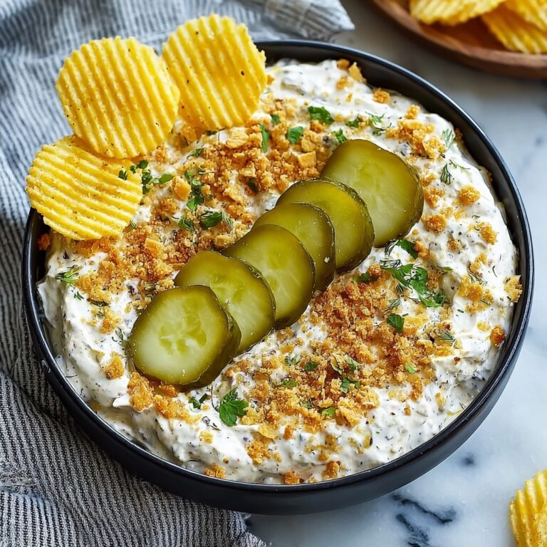 Fried Pickle Ranch Dip Recipe