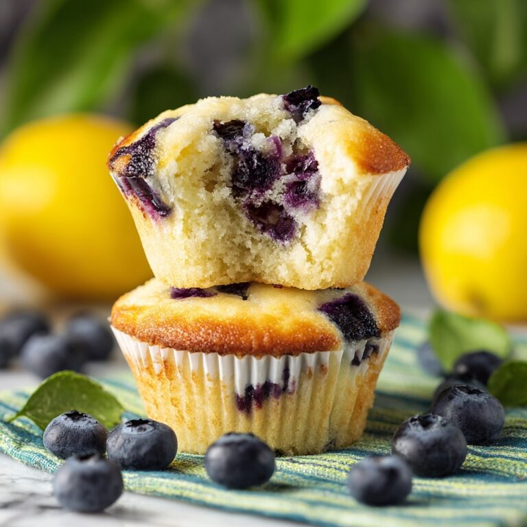 Lemon Blueberry Muffins Recipe