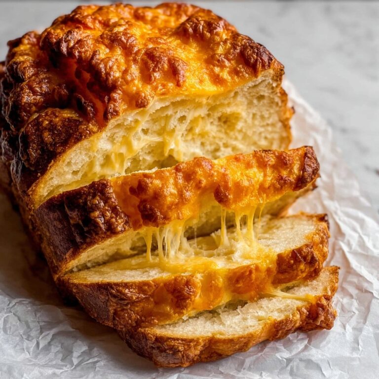 No-Knead Cheese Bread Recipe