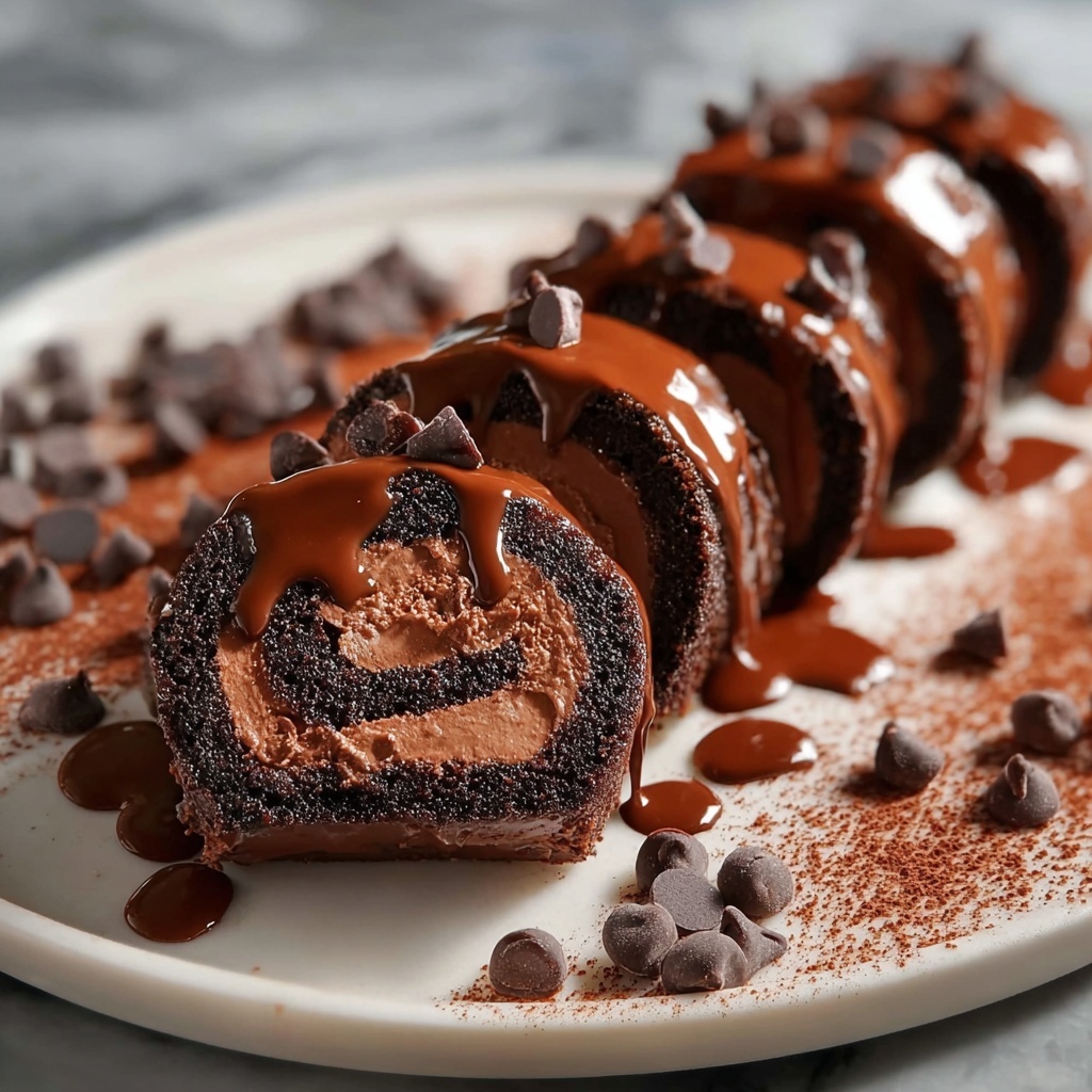The Perfect Brownie Rolls: A Sweet and Nutty Delight Recipe - Recipe Image