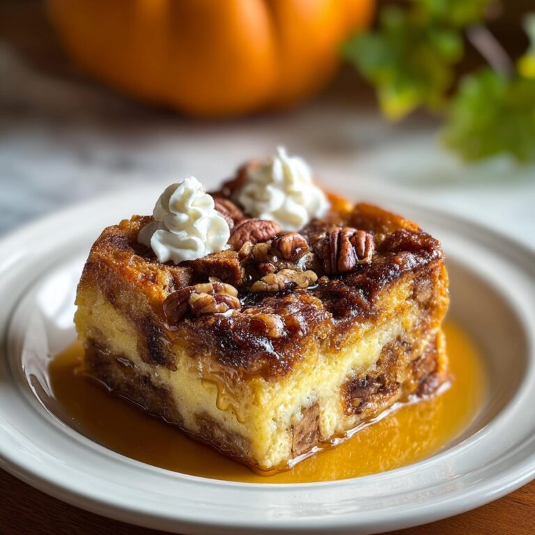 Best Ever Pumpkin Bread Pudding Recipe