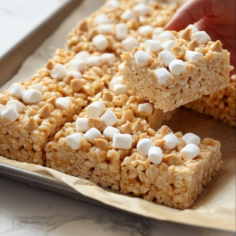 Fluffernutter Rice Krispie Treats Recipe