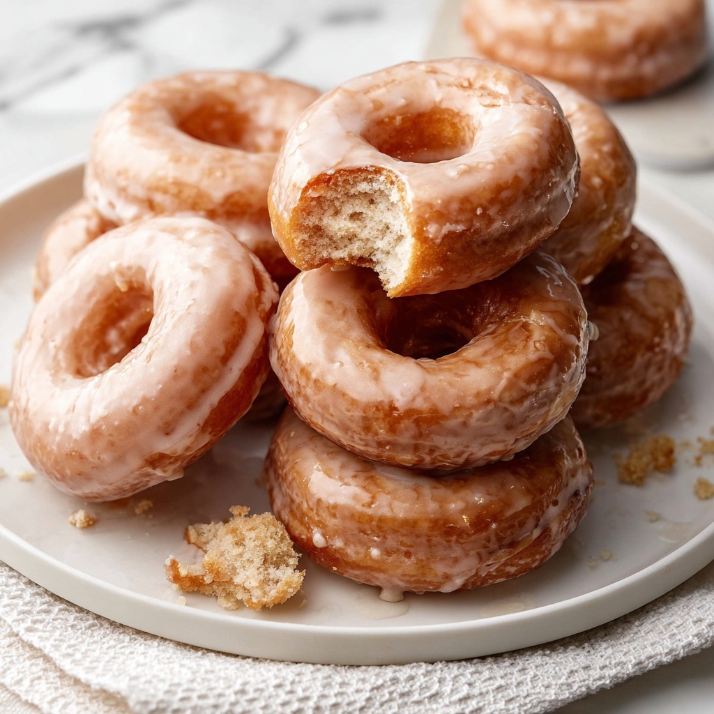 Homemade Glazed Doughnuts Recipe - Recipe Image