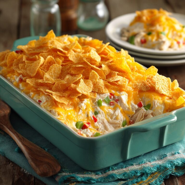 Crispy Hot Chicken Salad Casserole Recipe