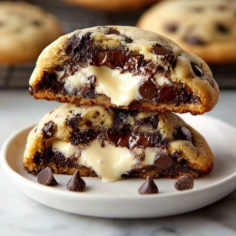 Cheesecake Stuffed Chocolate Chip Cookies Recipe