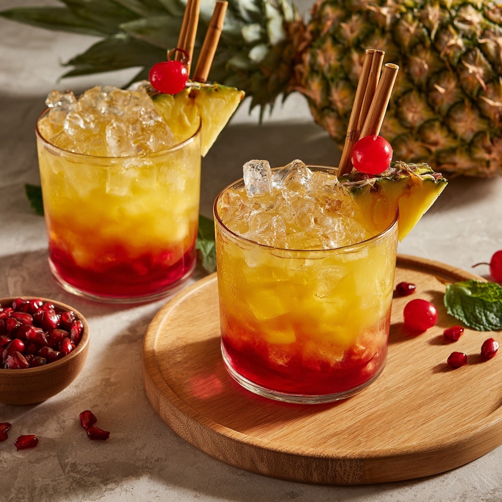 Pineapple Lemonade Punch Recipe - Recipe Image