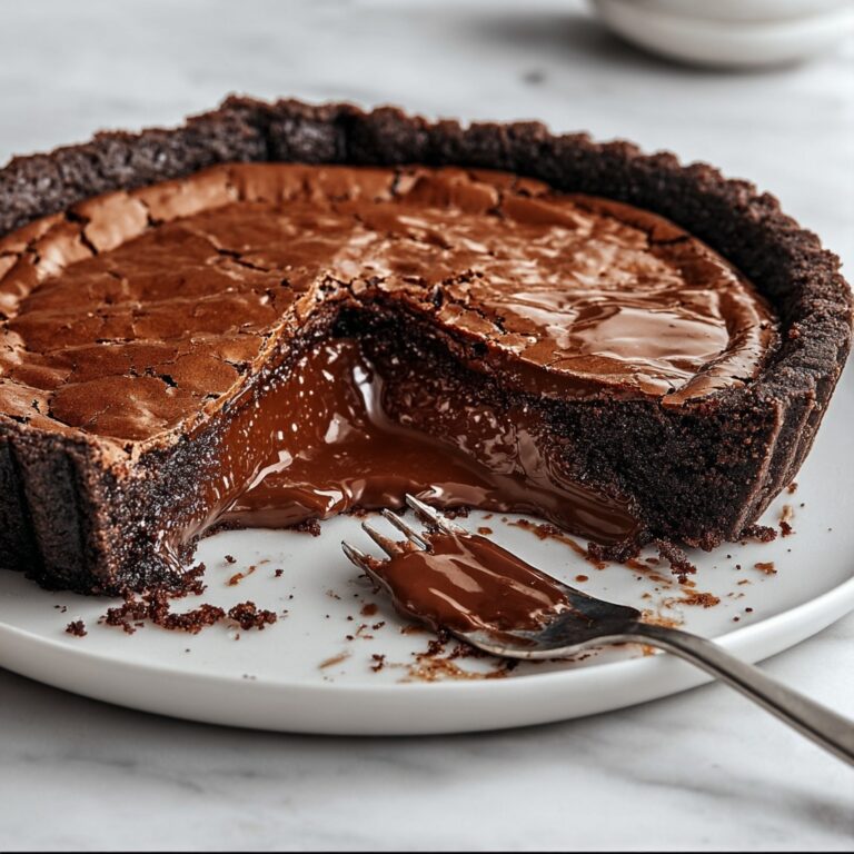 Gooey Brownie Pie Recipe