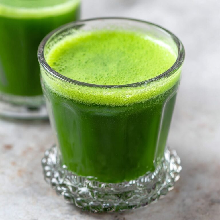 Green Juice Recipe with Kale, Apple, Celery, and Ginger Recipe