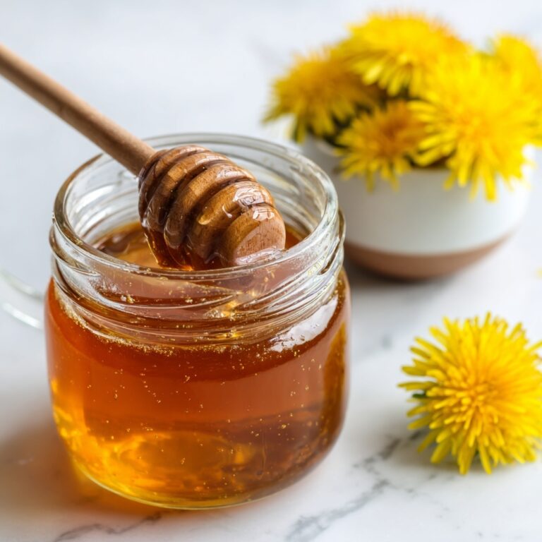 Dandelion Honey Recipe