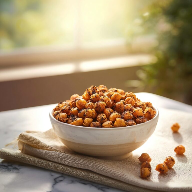 Ranch Crispy Roasted Chickpeas Recipe